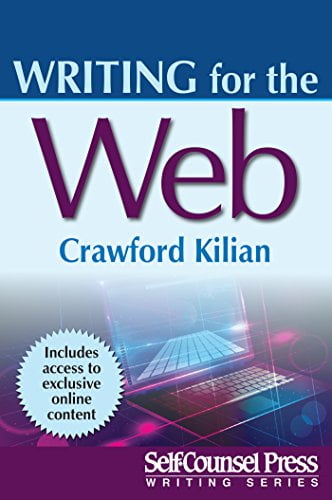 capa do livro writing for the web de crawford kilian