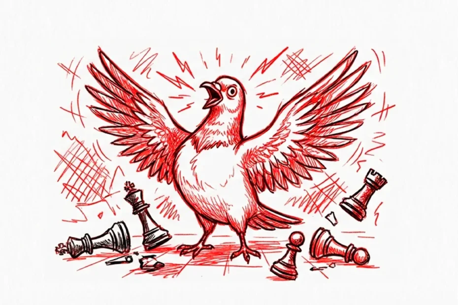 algumas pessoas são tão difíceis que conversam como se fossem pombos