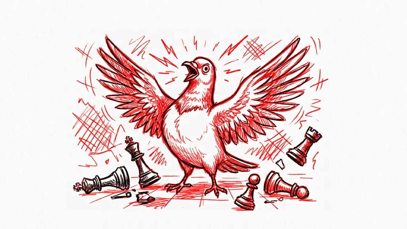 algumas pessoas são tão difíceis que conversam como se fossem pombos